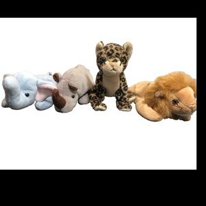 TY Plush Animal Set 1995, 1996 & 2000